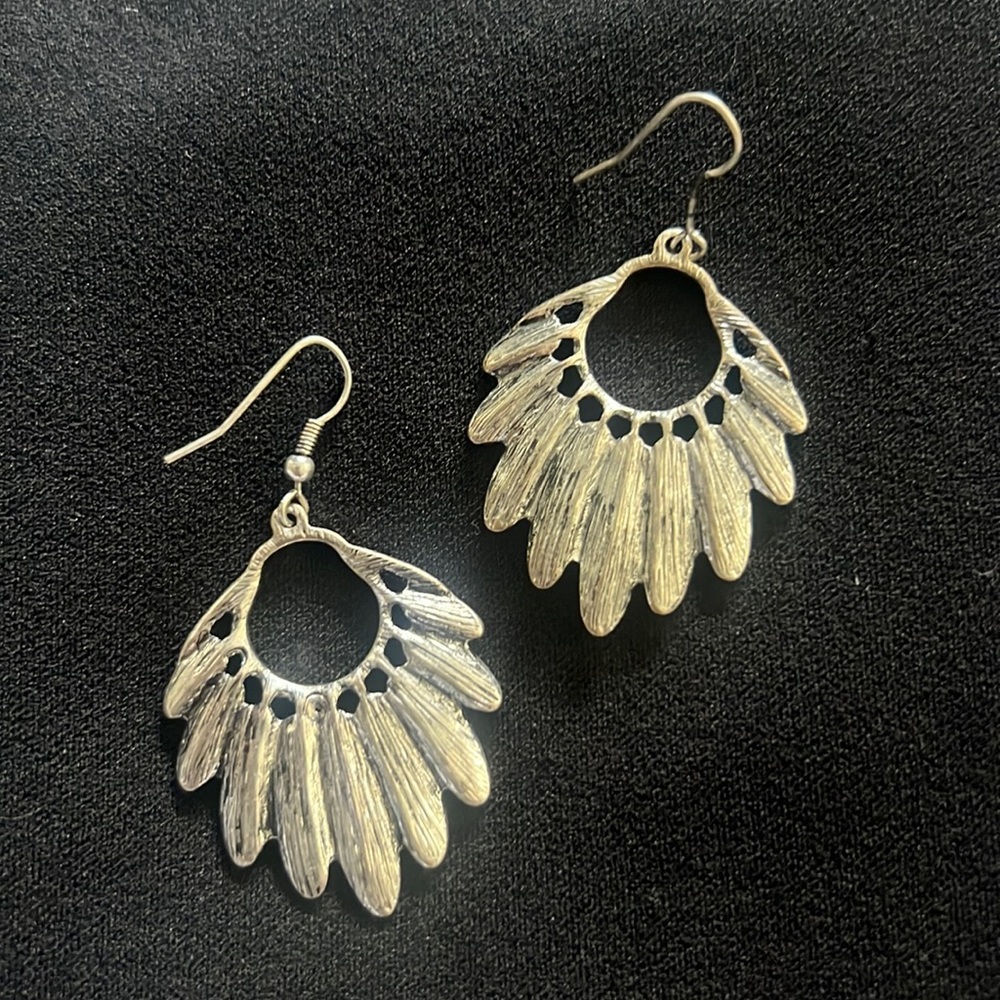 German silver - earrings